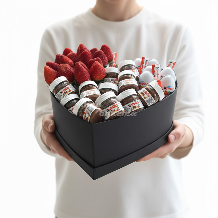 Клубника и Nutella в коробке
