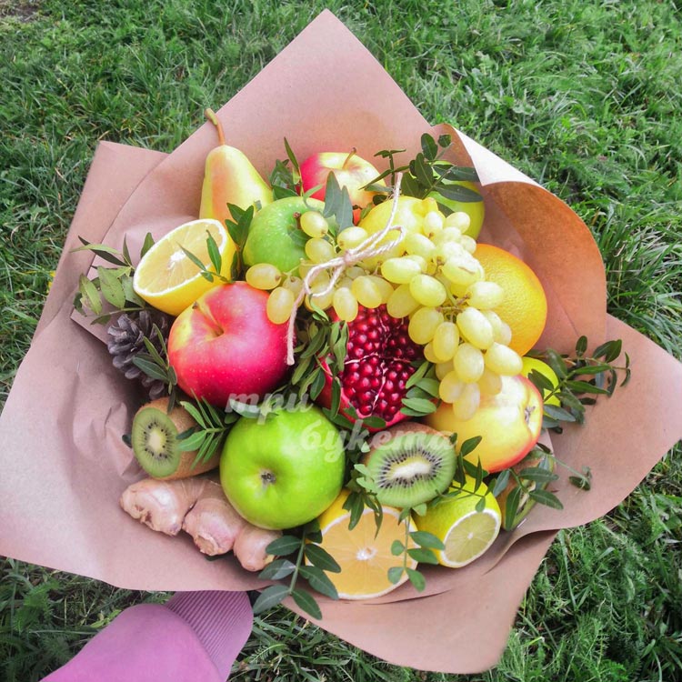 Букет «Фруктовый микс» (доп. фото)