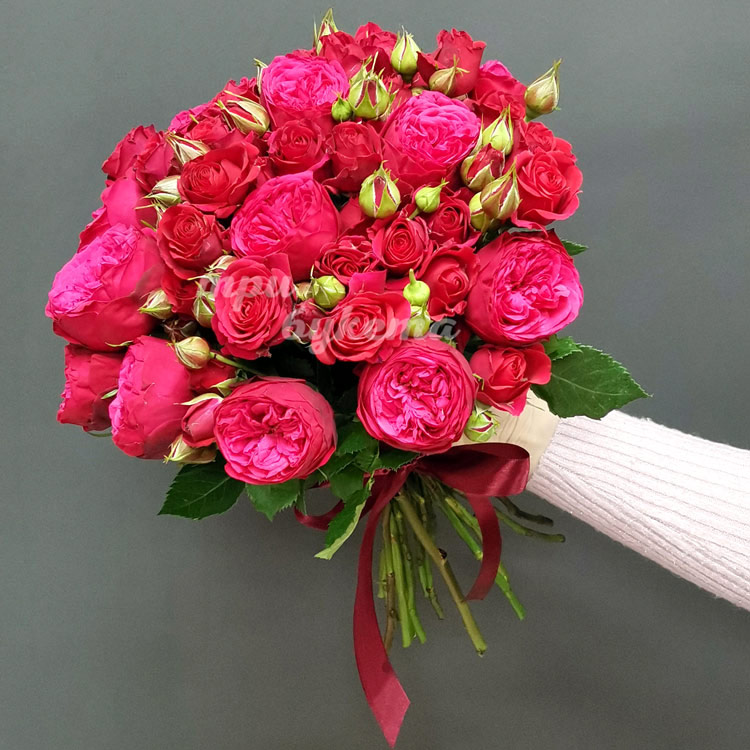 Букет из роз «Red Piano»